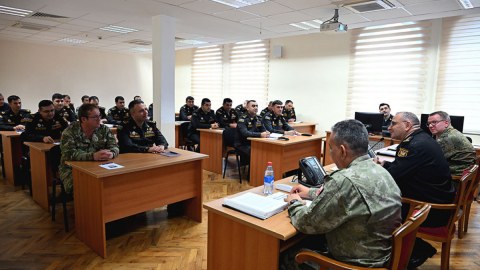 Bakıda NATO-nun təlim kursu keçirilib - FOTOLAR
