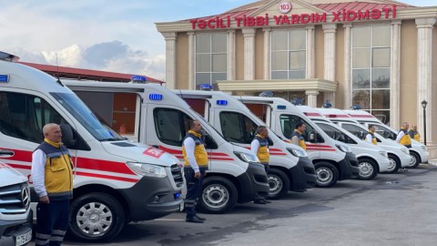 Naxçıvanda təcili yardım maşınlarına 14 milyon xərclənib