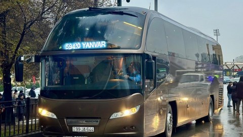 Bakı-Sumqayıt ekspres avtobusu istifadəyə verildi