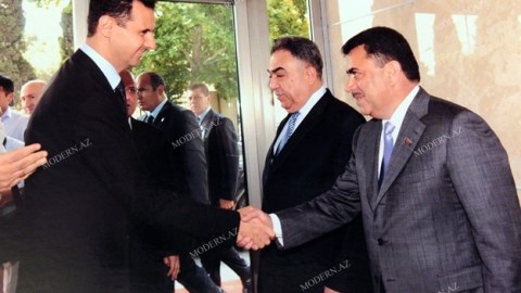 Bir şəklin tarixçəsi: Bəşər Əsəd Azərbaycanda&hellip;