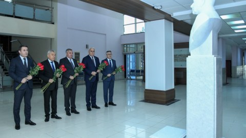 BMU-da Ulu Öndərin anım günü ilə bağlı tədbir keçirilib - FOTOLAR