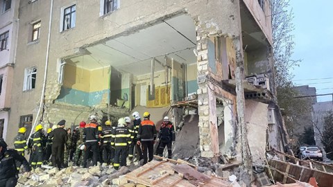 Partlayışda vəfat edən ata və oğulun FOTOSU