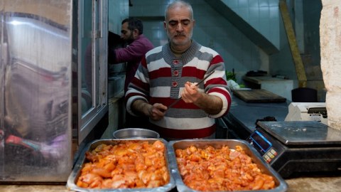 Əsəddən sonrakı ilk gün... - FOTOLAR