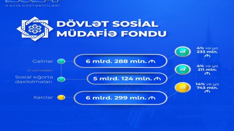 DSMF-nin gəlir və xərcləri ARTIB
