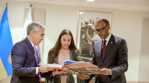Leyla Əliyeva Ruanda Prezidenti&nbsp;ilə görüşüb