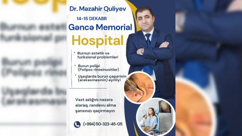 Gəncədə tibbi aksiya keçiriləcək