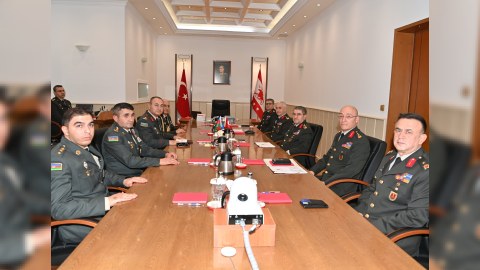 Kənan Seyidov Türkiyədə ordu generalı ilə görüşüb - FOTO