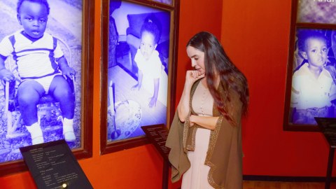 Leyla Əliyeva Kiqali Soyqırımı Memorialını ziyarət edib