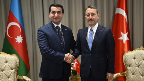 Hikmət Hacıyev Türkiyə rəsmiləri ilə danışıqlar APARDI&nbsp;
