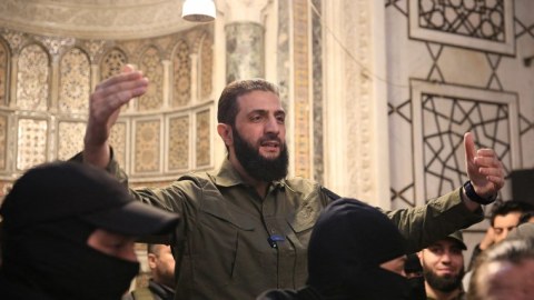 Üsyançı lider Suriya prezidenti olmaq İSTƏYİR