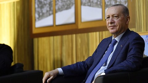 Ərdoğan “Sarı Gəlin”i oxudu - VİDEO