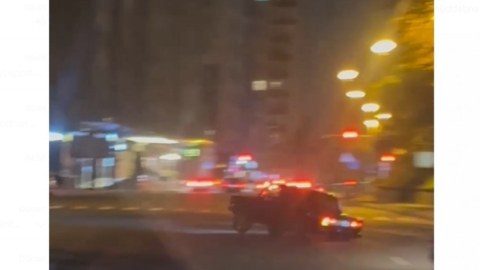 Bakıda avtoxuliqanlıq: sürücü həbs edildi - Anbaan GÖRÜNTÜLƏR