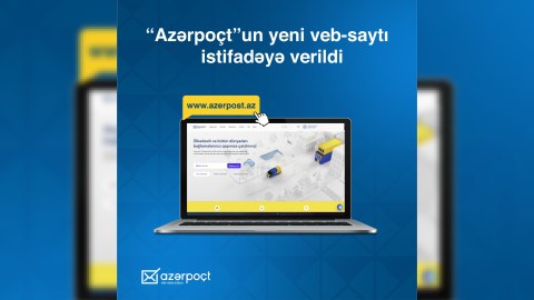 “Azərpoçt” yeni saytını istifadəyə verdi