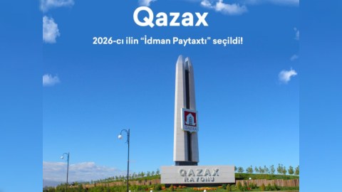 Qazax "İdman Paytaxtı" seçildi