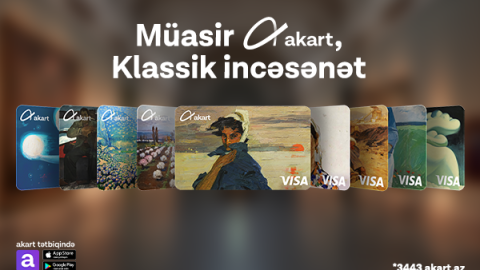 Maliyyə və mədəniyyət bir arada: akart yeni dizaynlarını təqdim edib