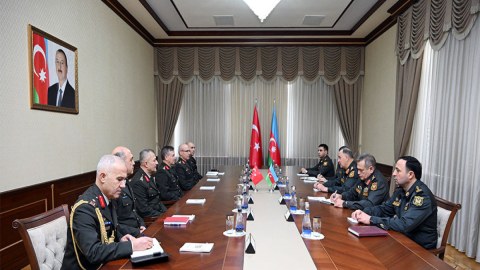 Kərim Vəliyev Türkiyə nümayəndə heyəti ilə görüşdü - FOTO