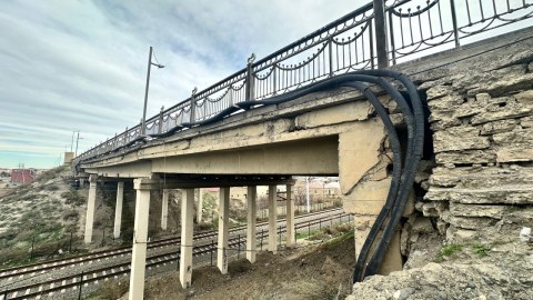 Sumqayıtla Sarayı birləşdirən məşhur körpü SÖKÜLÜR