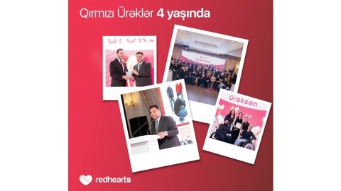 Qırmızı Ürəklər Fondu: Xeyriyyəçilik yolunda 4 il