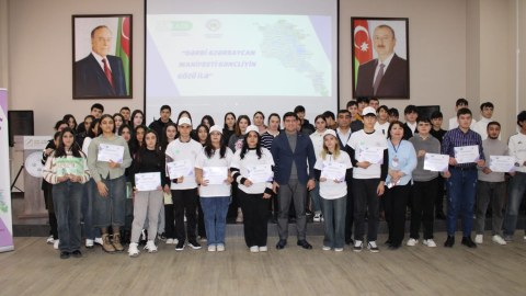 Gənclər və İdman Nazirliyinin dəstəyi ilə Qəbələdə tədbir keçirilib
