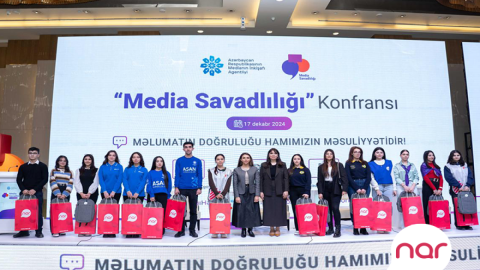 "Nar"ın tərəfdaşlığı ilə &ldquo;Media Savadlılığı&rdquo; Konfransı təşkil edilib