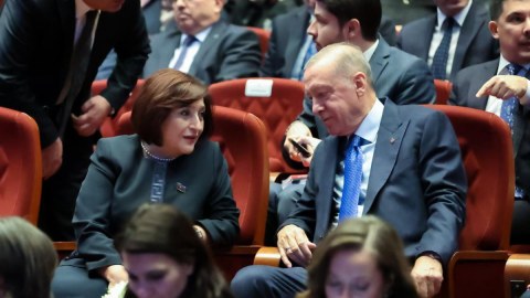 Sahibə Qafarova Ərdoğanla görüşüb