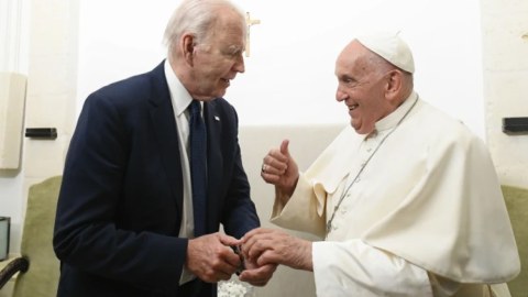 Bayden Roma Papası ilə DANIŞDI