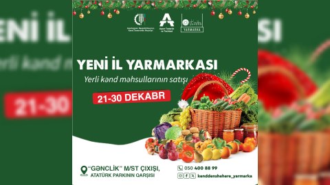 “Kənddən Şəhərə” yarmarkası fəaliyyətə başladı