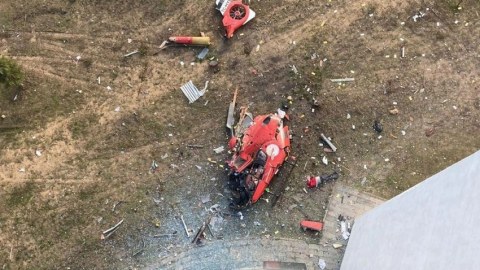 Türkiyədə faciə: helikopter xəstəxanaya ÇIRPILDI