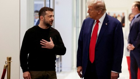 Trampdan Zelenskiyə çağırış - Müharibəni dayandırın! 