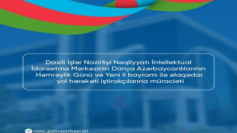 Nazirlikdən Yeni il bayramı ilə əlaqədar müraciət