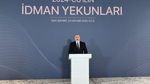 Prezident idmançılarla görüşdü - FOTO