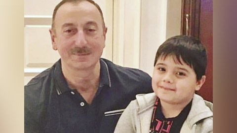 Nəvələri İlham Əliyevi belə təbrik etdi