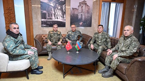 Hikmət Mirzəyev türkiyəli həmkarı ilə görüşüb