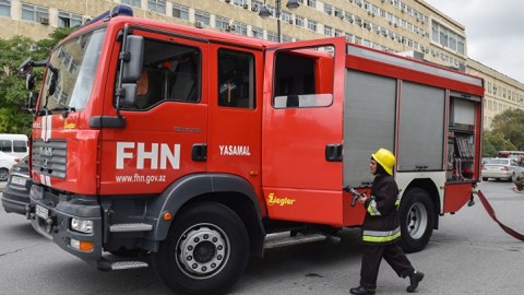 Ötən sutka 31 yanğına çıxış olub - 4 nəfər xilas edilib
