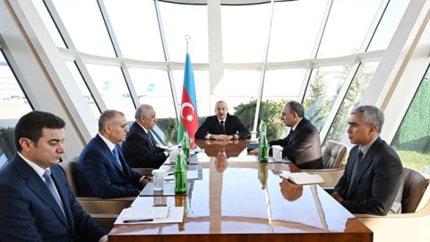 Qəza ilə bağlı müşavirənin&nbsp;VİDEOSU