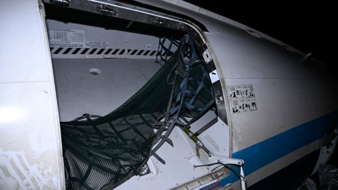 Təyyarənin qəzaya uğradığı yerdən gecə GÖRÜNTÜLƏRİ