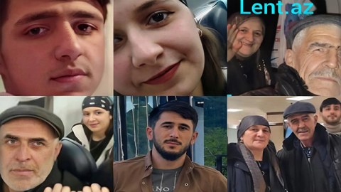 Qəzaya uğrayan təyyarədə olan Zaqatala sakinləri - FOTOLAR