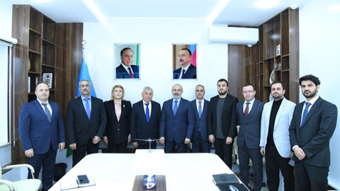 “Bayraktar Teknoloji Azərbaycan”ın rəhbər heyəti BMU-da - Fotolar