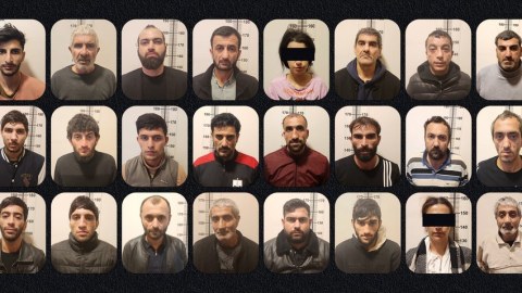 Polis Sabunçuda əməliyyat keçirdi - 24 nəfər saxlanıldı