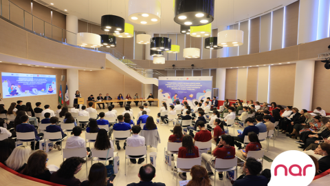 &ldquo;Nar&rdquo;ın dəstəyi ilə uşaq hüquqlarına həsr olunmuş debat forum keçirilib