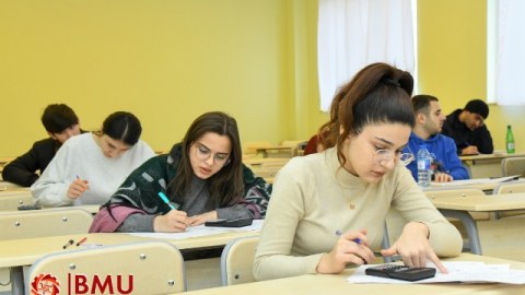 BMU-da qış imtahan sessiyası başladı - FOTOLAR