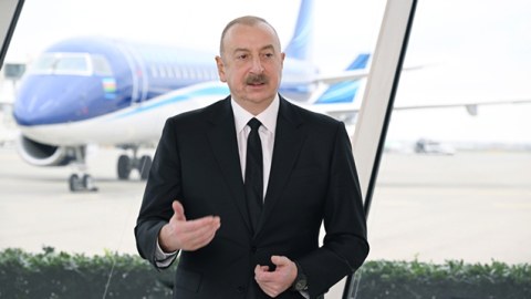 Dövlət başçısı təyyarə qəzası ilə bağlı bəzi faktları açıqladı