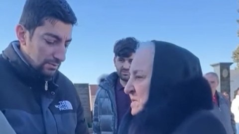 Polad Həşimovun anası Hökümənin həyat yoldaşı ilə görüşdü - VİDEO