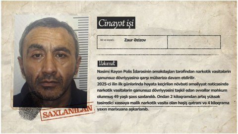 Polisin Bakıda keçirdiyi əməliyyatın GÖRÜNTÜLƏRİ
