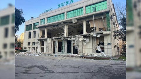 "Şuşa" restoranının yanındakı digər obyektlər də SÖKÜLÜR