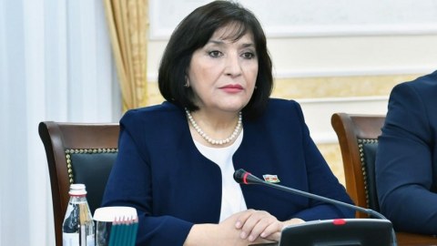 Sahibə Qafarova gürcüstanlı həmkarına başsağlığı verdi