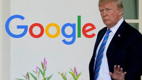 "Google" Trampın andiçmə mərasiminə 1 milyon dollar ianə edib