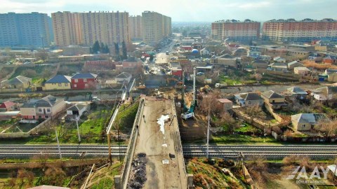 Sumqayıtdakı məşhur körpü tam söküldü - Yeni GÖRÜNTÜLƏR