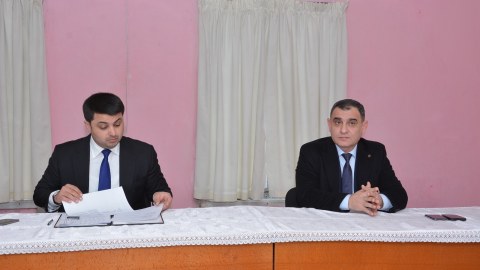 Neftçalanın icra başçısı səyyar görüş keçirib - FOTO
