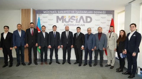 MÜSİAD Azerbaycanda mühüm görüş - FOTO